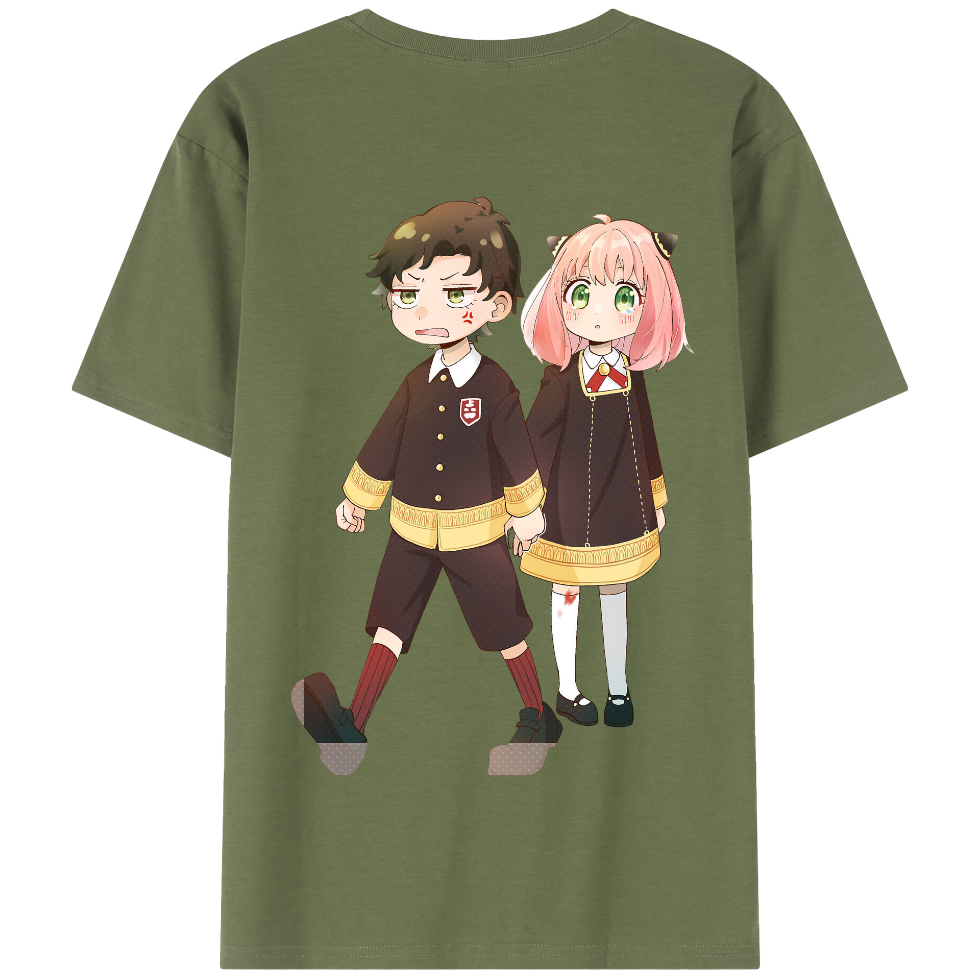 （画像用） SPY×FAMILY间谍家家酒 綿100％半袖Tシャツ（背面プリント）